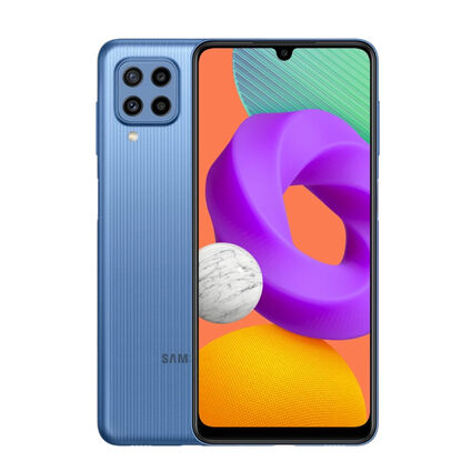 Фото Смартфон Samsung Galaxy M22 (4/128 Синий, Отличное)
