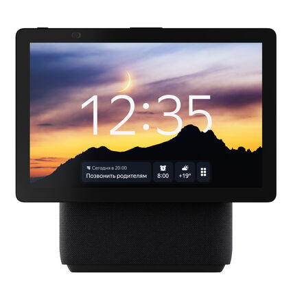 Фото Умная колонка Яндекс Станция Дуо Макс с Zigbee (черный)