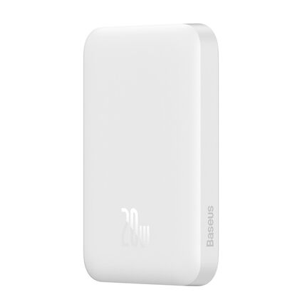 Аккумулятор Baseus Magnetic Mini Wireless 10000mAh 20W (белый)