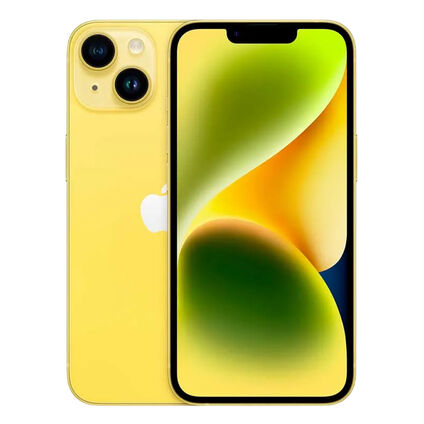 Фото Смартфон Apple iPhone 14 б/у (128 Желтый, отличное)