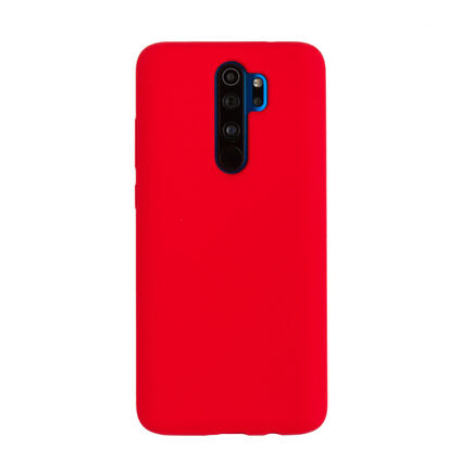 Фото Чехол для Xiaomi Redmi Note 8 PRO бампер AT Silicone case (Красный)