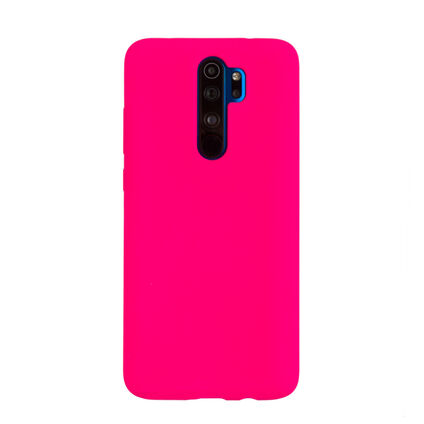 Фото Чехол для Xiaomi Redmi Note 8 PRO бампер AT Silicone case (Розовый)
