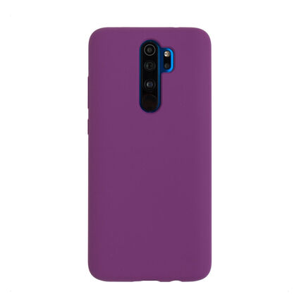 Фото Чехол для Xiaomi Redmi Note 8 PRO бампер AT Silicone case (Фиолетовый)