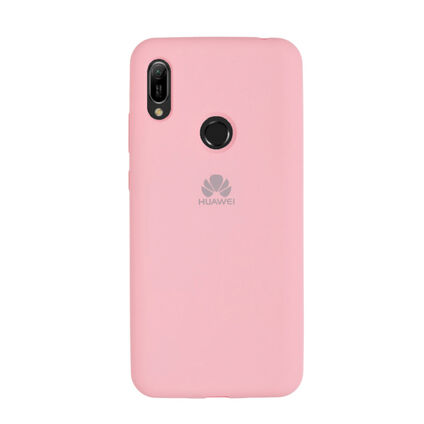 Фото Чехол для Huawei Y6 2019 бампер EXPERTS Soft touch (Розовый)