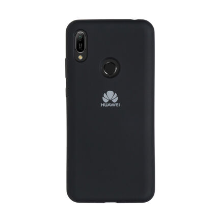 Фото Чехол для Huawei Y6 2019 бампер EXPERTS Soft touch (Черный)