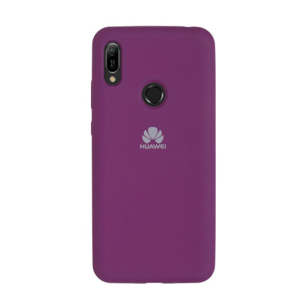 Фото Чехол для Huawei Y6 2019 бампер EXPERTS Soft touch (Фиолетовый)