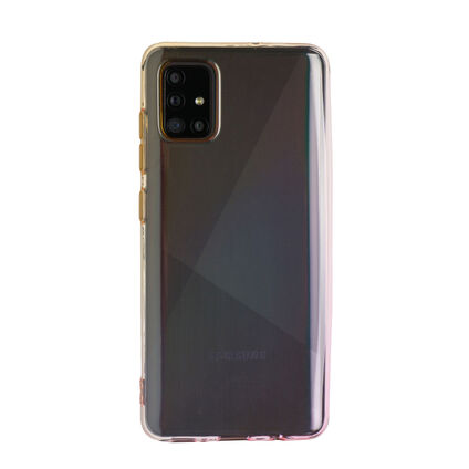 Фото Чехол для Samsung Galaxy A51 бампер CASE Gradient (Розовое золото)