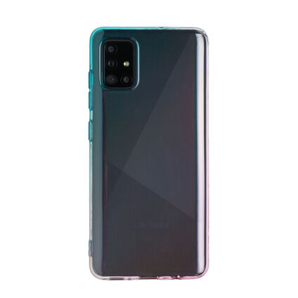 Фото Чехол для Samsung Galaxy A51 бампер CASE Gradient (Розово-синий)