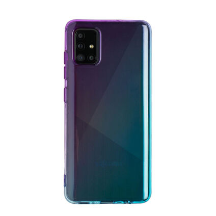 Фото Чехол для Samsung Galaxy A51 бампер CASE Gradient (Сине-фиолетовый)