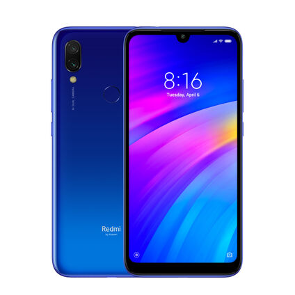 Фото Смартфон Xiaomi Redmi 7 б/у (4/64 Синий, отличное)