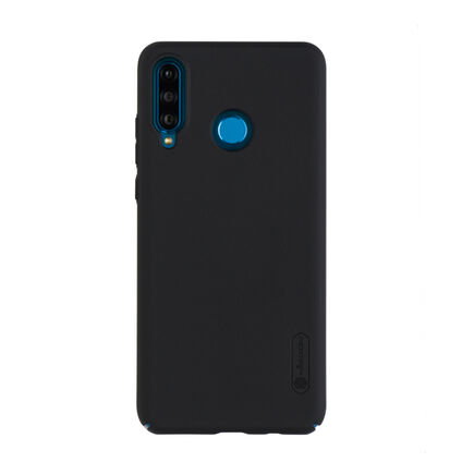 Фото Чехол для Huawei P30 Lite бампер пластиковый Nillkin (Черный)