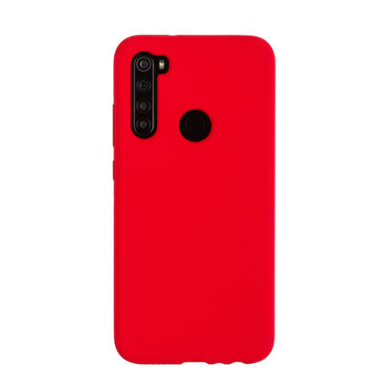 Фото Чехол для Xiaomi Redmi Note 8 бампер AT Silicone case (Красный)