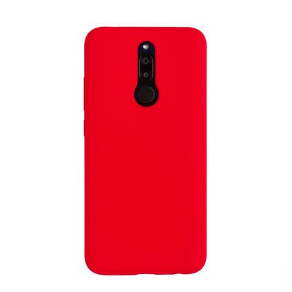 Фото Чехол для Xiaomi Redmi 8 бампер AT Silicone case (Красный)