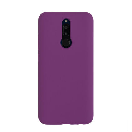Фото Чехол для Xiaomi Redmi 8 бампер AT Silicone case (Фиолетовый)