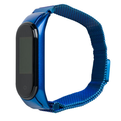 Фото Ремешок для Xiaomi Mi Smart Band 4 Magnetic (Синий)