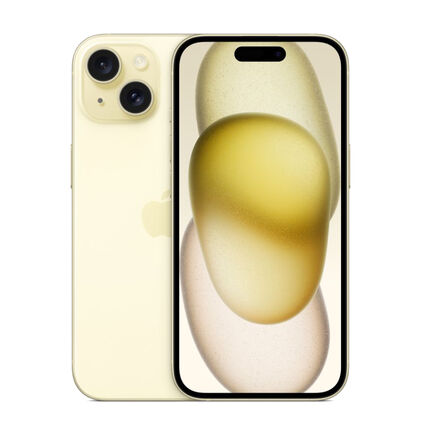 Фото Смартфон Apple iPhone 15 б/у (256 Желтый, отличное)