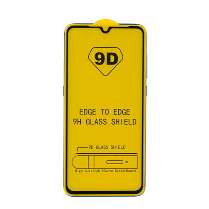 Фото Стекло противоударное для Xiaomi Mi 9 EXPERTS Full Glue (Черное)