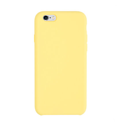 Фото Чехол для Apple iPhone 6/6S бампер BINGO Liquid (Желтый)