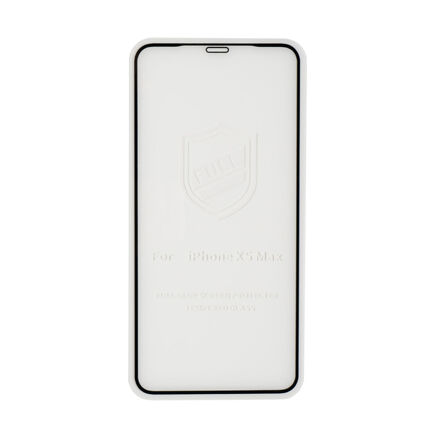 Фото Стекло противоударное для Apple iPhone XS Max EXPERTS 3D (Черное)