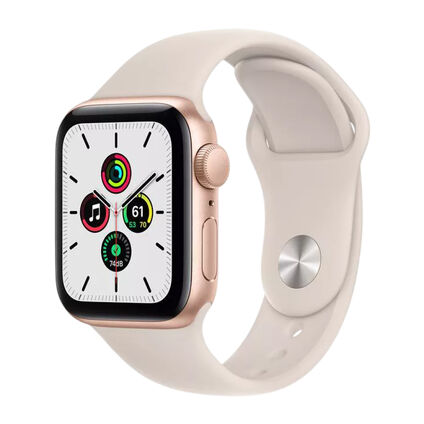 Фото Умные часы Apple Watch SE 40 мм б/у (Золотой, отличное)