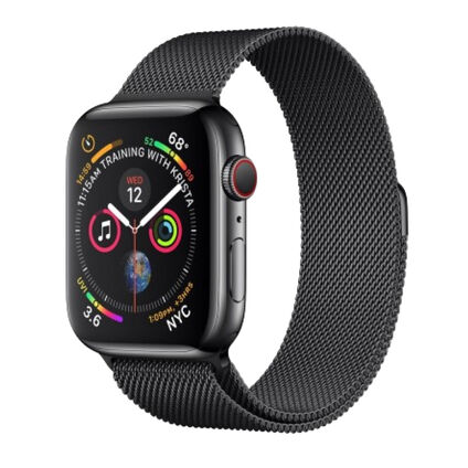 Фото Умные часы Apple Watch Series 4 44мм б/у (Черный, отличное)