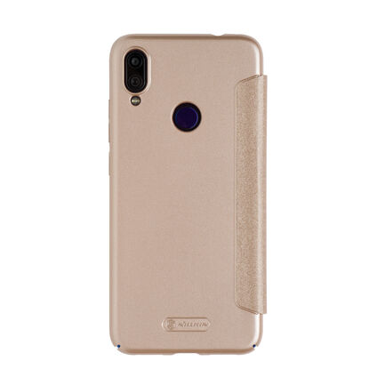 Фото Чехол для Xiaomi Redmi Note 7 книжкой Nillkin (Золотой)