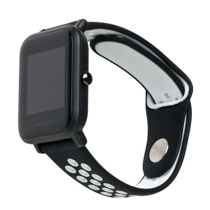 Фото Ремешок для Amazfit Bip (Красно-черный)