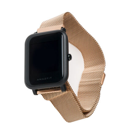 Фото Металлический ремешок для Amazfit Bip Grid