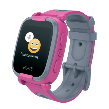 Фото Умный детские часы Elari KidPhone Lite (Розовый) Фото Умный детские часы Elari KidPhone Lite (Розовый)