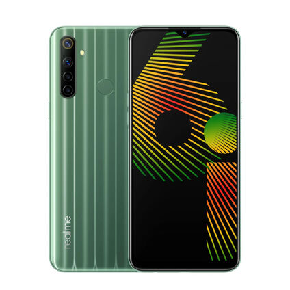 Фото Смартфон Realme 6i б/у (3/64 Зеленый, хорошее)