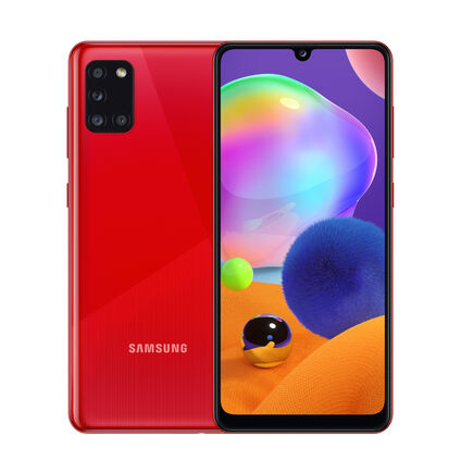 Фото Смартфон Samsung Galaxy A31 б/у (4/128 Красный, хорошее состояние)
