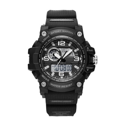 Фото Наручные часы TwentySeventeen Lightweight Dual Display Watch L W008Q (Черные)