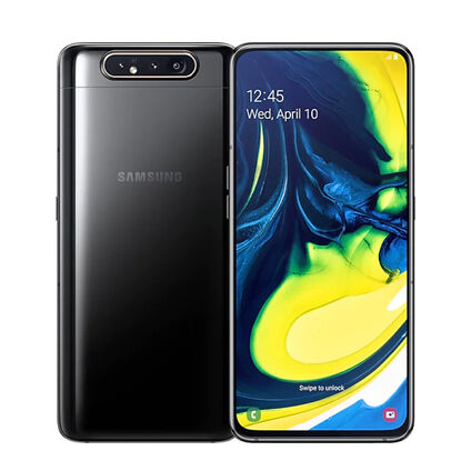 Фото Смартфон Samsung Galaxy A80 б/у (8/128 Черный, отличное состояние)