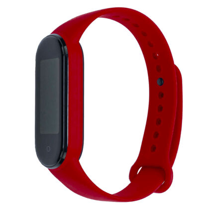 Фото Ремешок для Xiaomi Mi Band 5 (Красный)