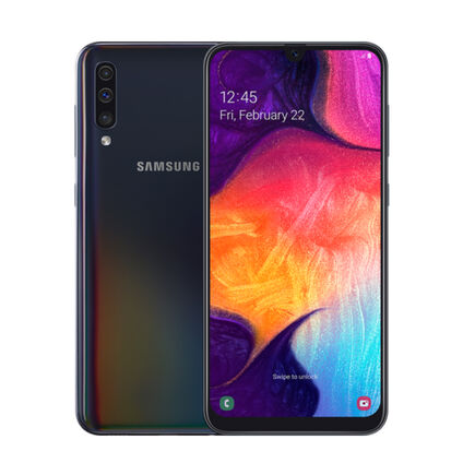 Фото Смартфон Samsung Galaxy A50 б/у (6/128 Черный, хорошее)