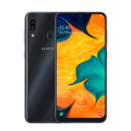 Фото Смартфон Samsung Galaxy A30 б/у (4/64 Черный, отличное состояние)