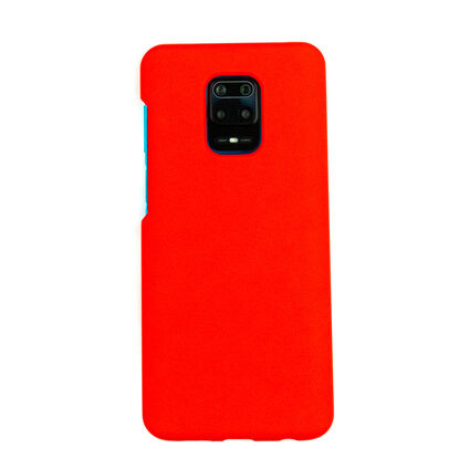 Фото Чехол для Xiaomi Redmi Note 9S/9 Pro бампер AT Silicone case (Красный)