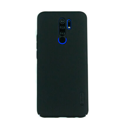 Фото Чехол для Xiaomi Redmi 9 бампер пластиковый Nillkin (Черный)