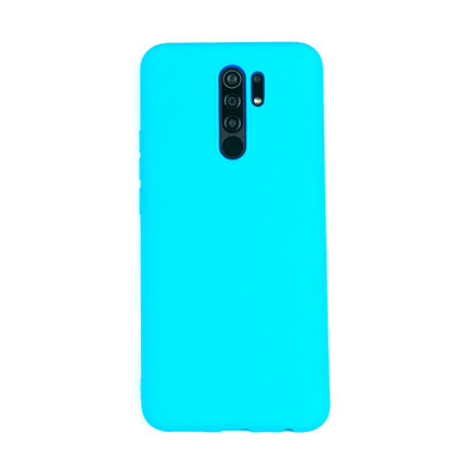 Фото Чехол для Xiaomi Redmi 9 бампер CASE Matte (Голубой)