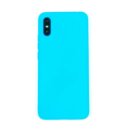 Фото Чехол для Xiaomi Redmi 9A бампер CASE Matte (Голубой)