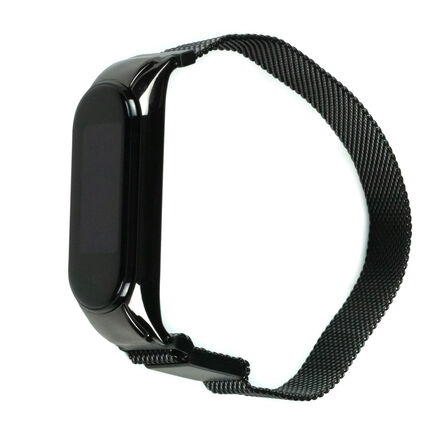 Фото Ремешок для Xiaomi Mi Band 5 Magnetic (Черный)