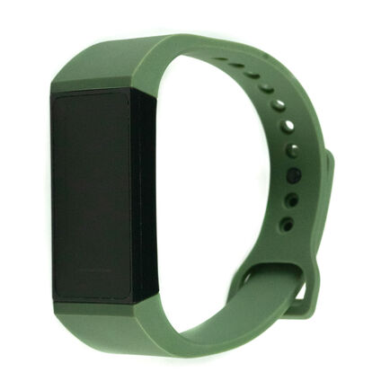 Фото Ремешок для Xiaomi Mi Smart Band 4c (Темно-зеленый)