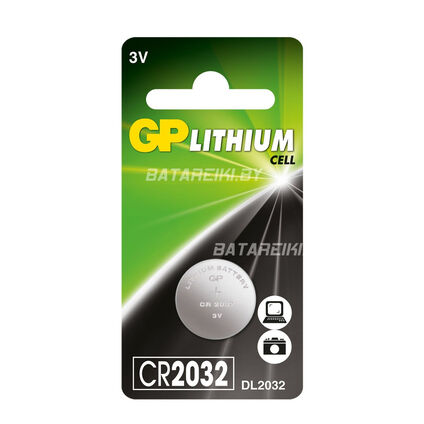 Фото Батарейка GP Lithium CR2032 BP