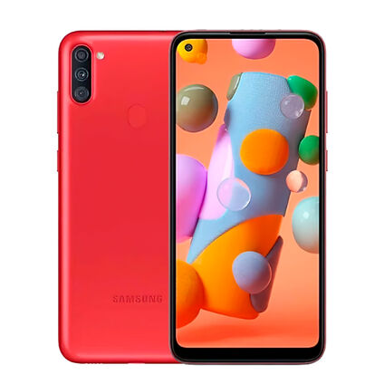 Фото Смартфон Samsung Galaxy A11 б/у (2/32 Красный, отличное состояние)