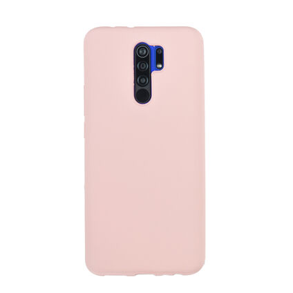 Фото Чехол для Xiaomi Redmi 9 бампер AT Soft touch (Розовый)