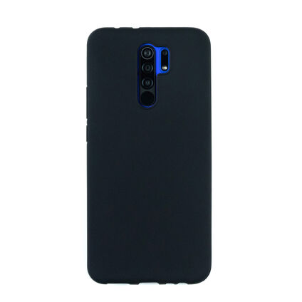 Фото Чехол для Xiaomi Redmi 9 бампер AT Soft touch (Черный)
