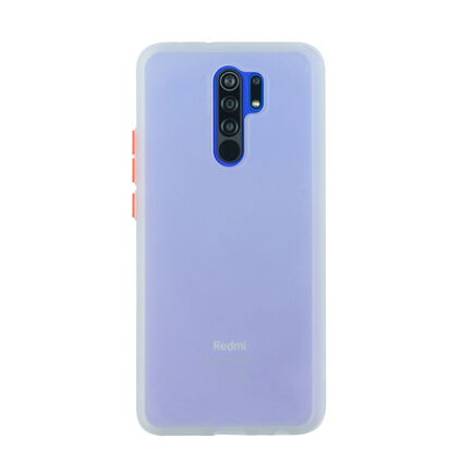 Фото Чехол для Xiaomi Redmi 9 бампер AT Frosted case (Белый)