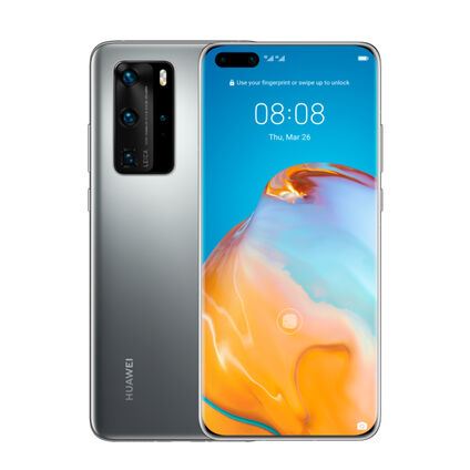 Фото Смартфон Huawei P40 Pro б/у (8/512 Серебристый, отличное состояние)