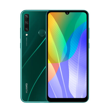 Фото Смартфон Huawei Y6p б/у (3/32 Изумрудный зеленый)