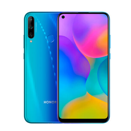 Фото Смартфон Honor 9C б/у (4/64 Ярко-голубой, хорошее)